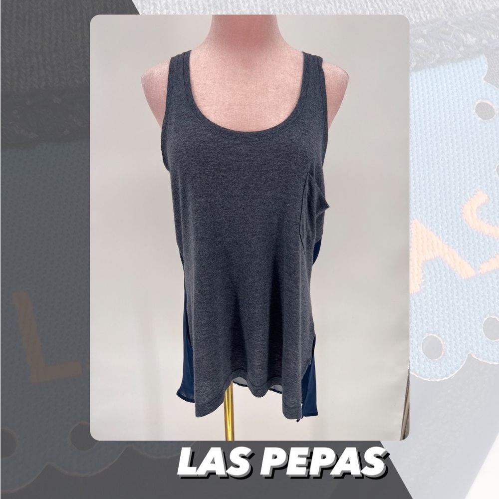 EUC Las Pepas High-Low Tank Top